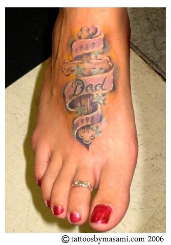 26 tatuaggi piede