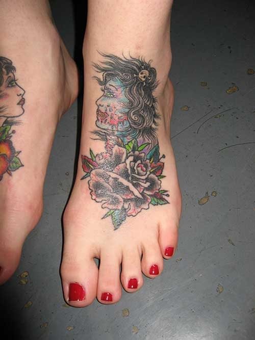 35 tatuaggi piede