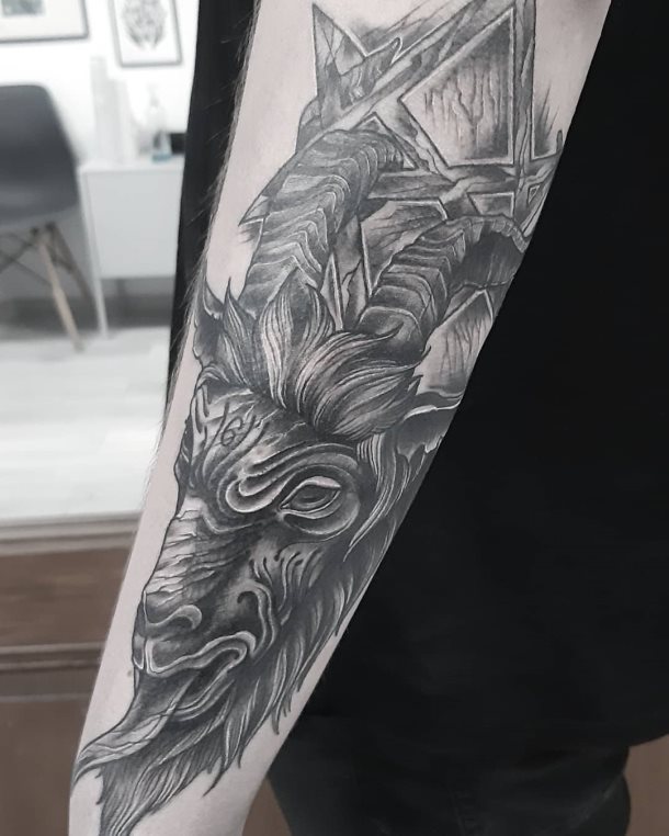 tatuaggio capra 59