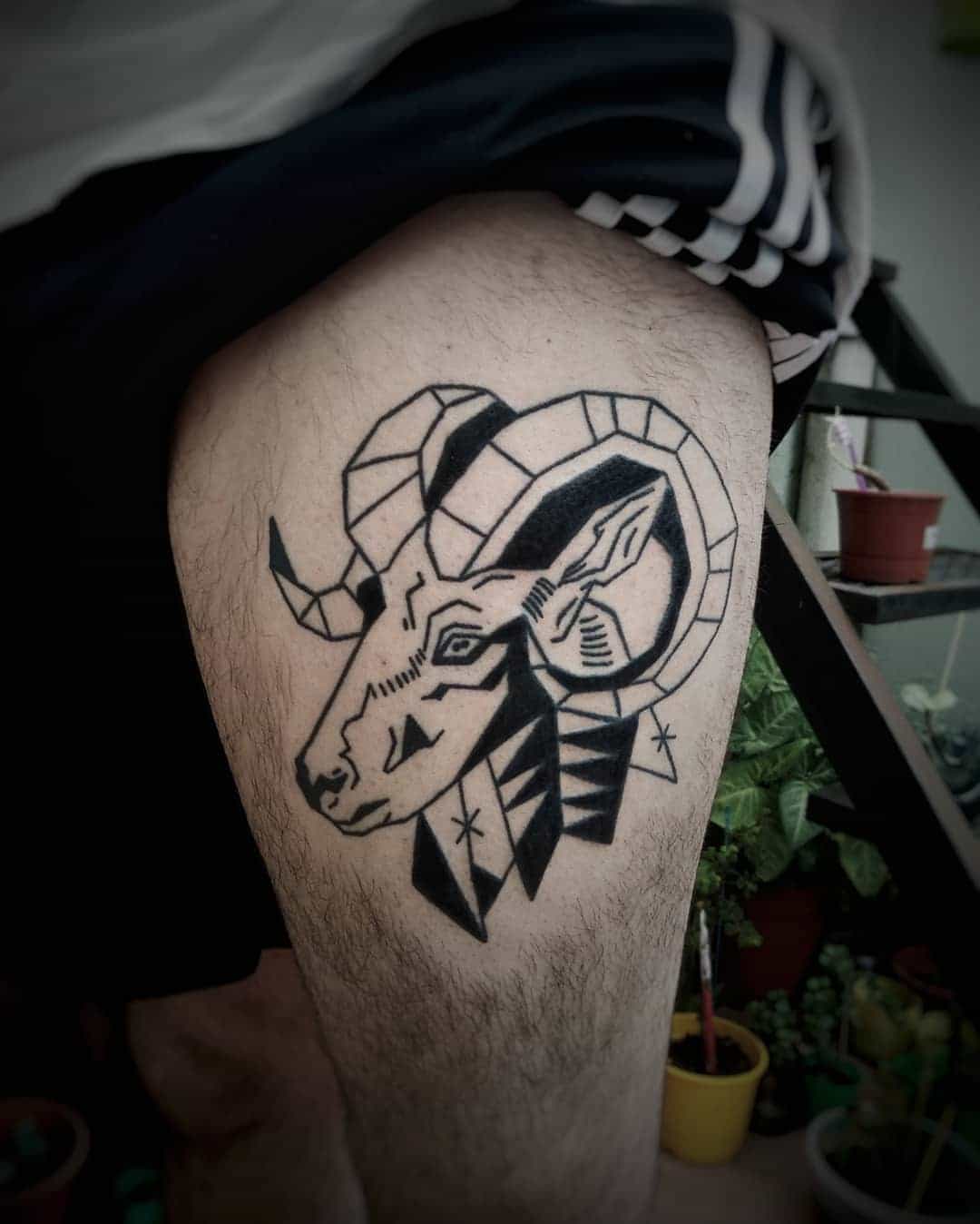 tatuaggio capra 97