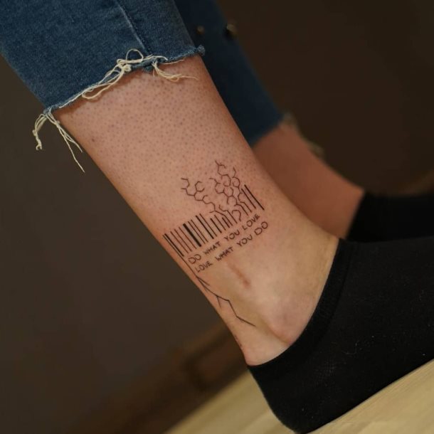 tatuaggio codici barre 14