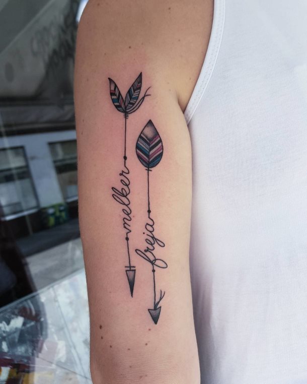 tatuaggio nome figlio 10