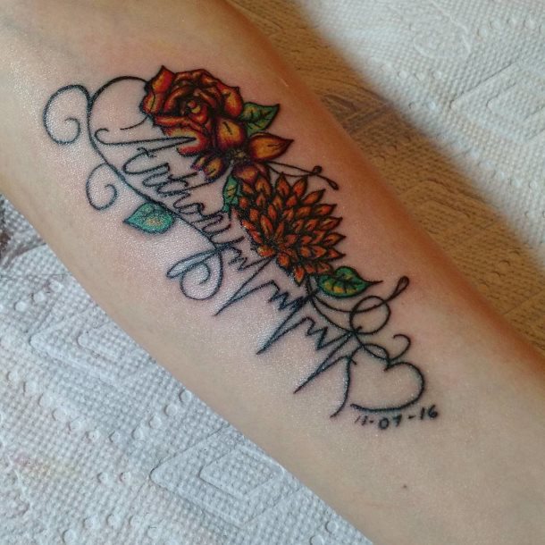 tatuaggio nome figlio 23