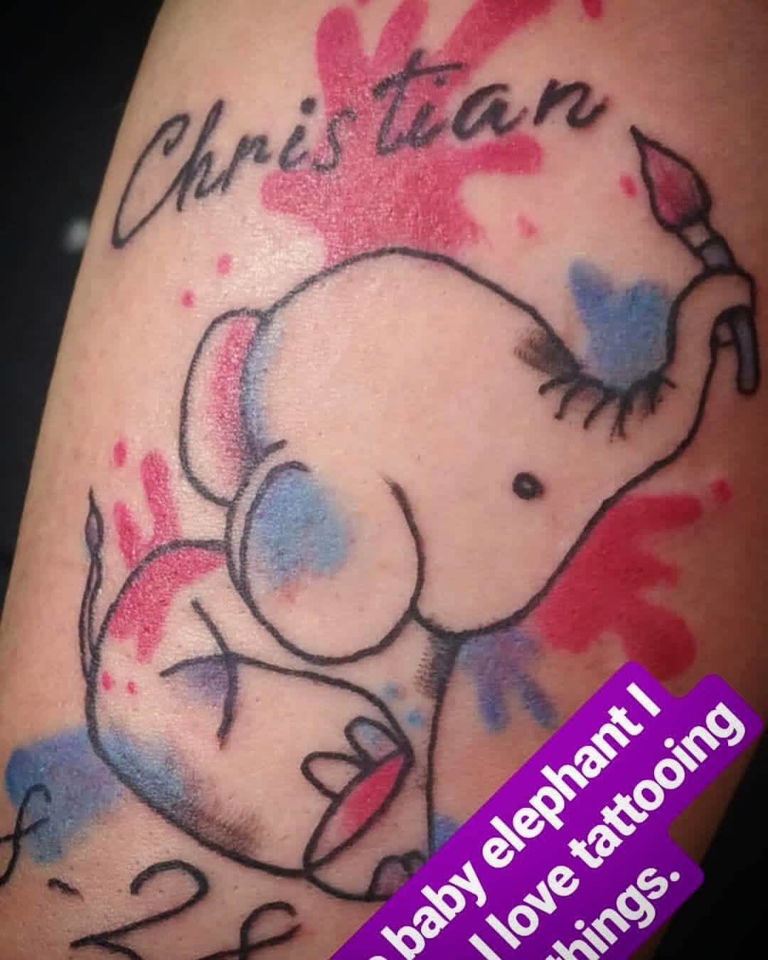 tatuaggio nome figlio 42