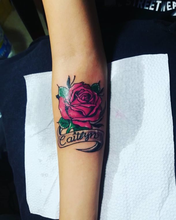 tatuaggio nome figlio 55