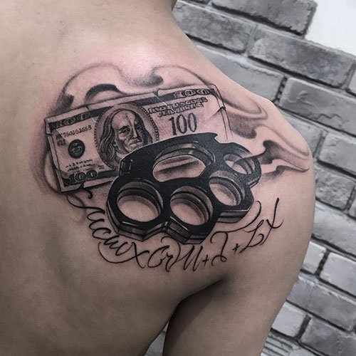 tatuaggio soldi 14