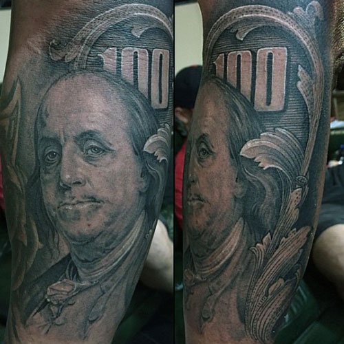 tatuaggio soldi 19