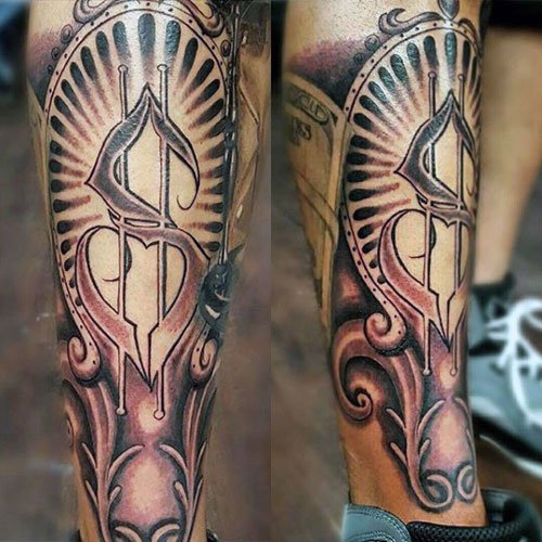 tatuaggio soldi 41