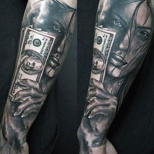 tatuaggio soldi 46
