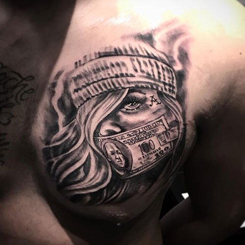 tatuaggio soldi 49