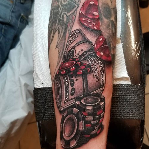 tatuaggio soldi 85