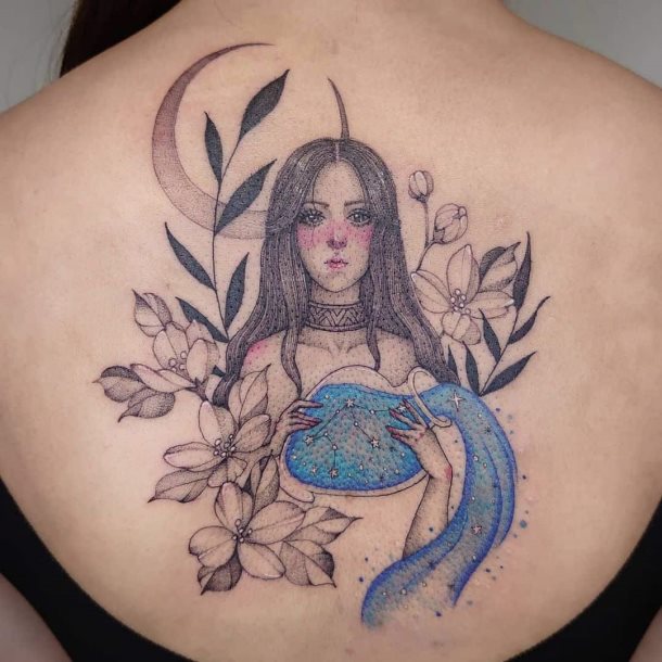 tatuaggio aquario 15