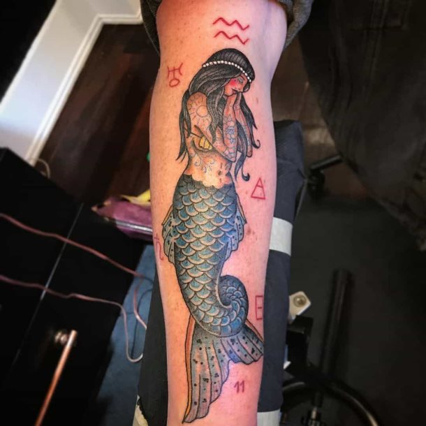tatuaggio aquario 60