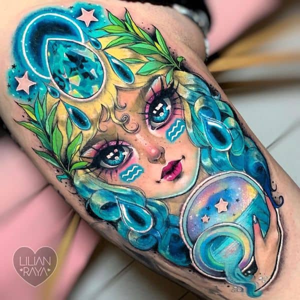 tatuaggio aquario 95