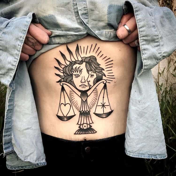 tatuaggio bilancia 29