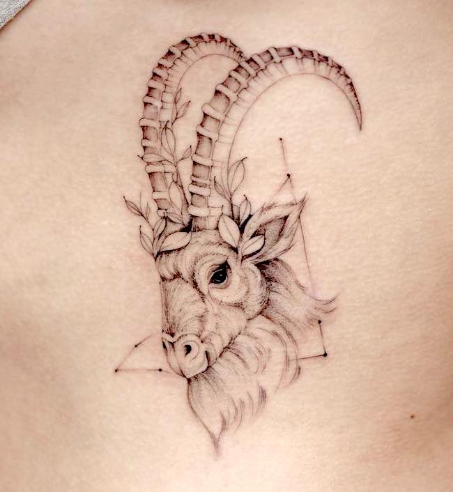 tatuaggio capricorno 77