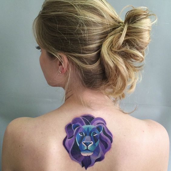 tatuaggio leone 09