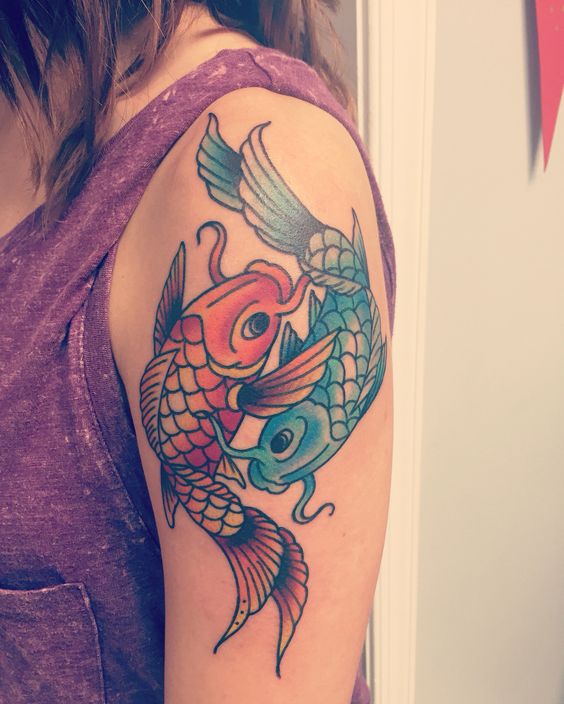 tatuaggio pesci 120