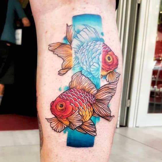 tatuaggio pesci 24