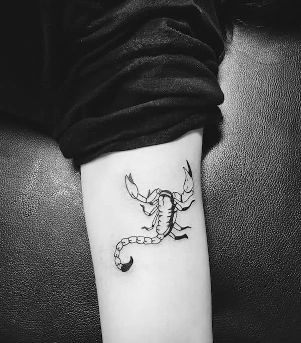 tatuaggio scorpione 02
