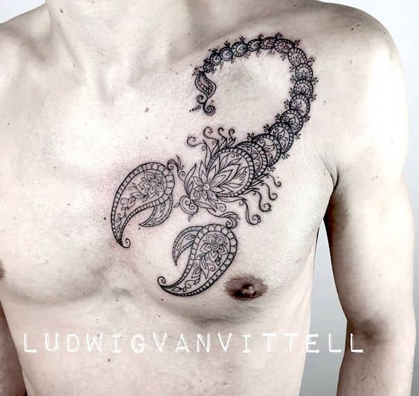 tatuaggio scorpione 20
