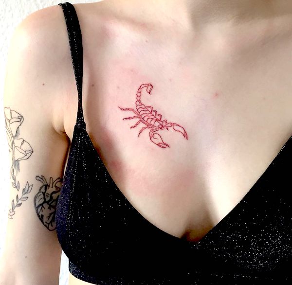 tatuaggio scorpione 23