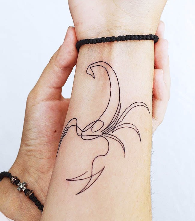 tatuaggio scorpione 28