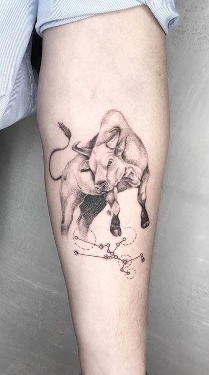 tatuaggio toro 79