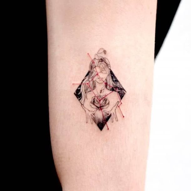 tatuaggio vergine 110