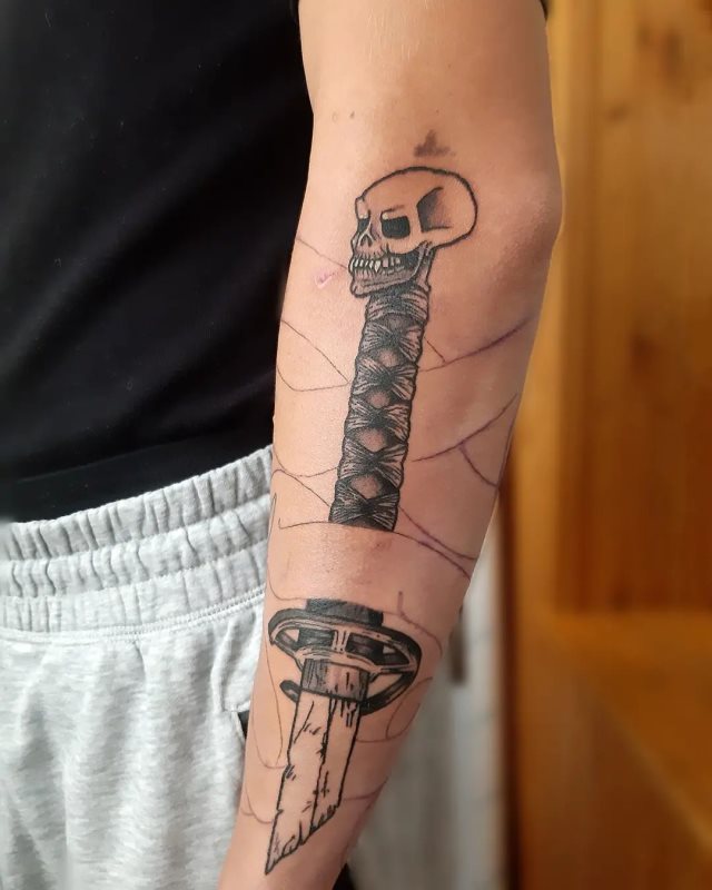 tattoo katana 13