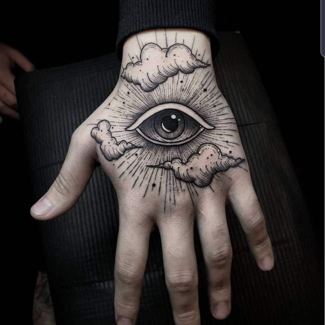 tattoo occhio illuminati 102