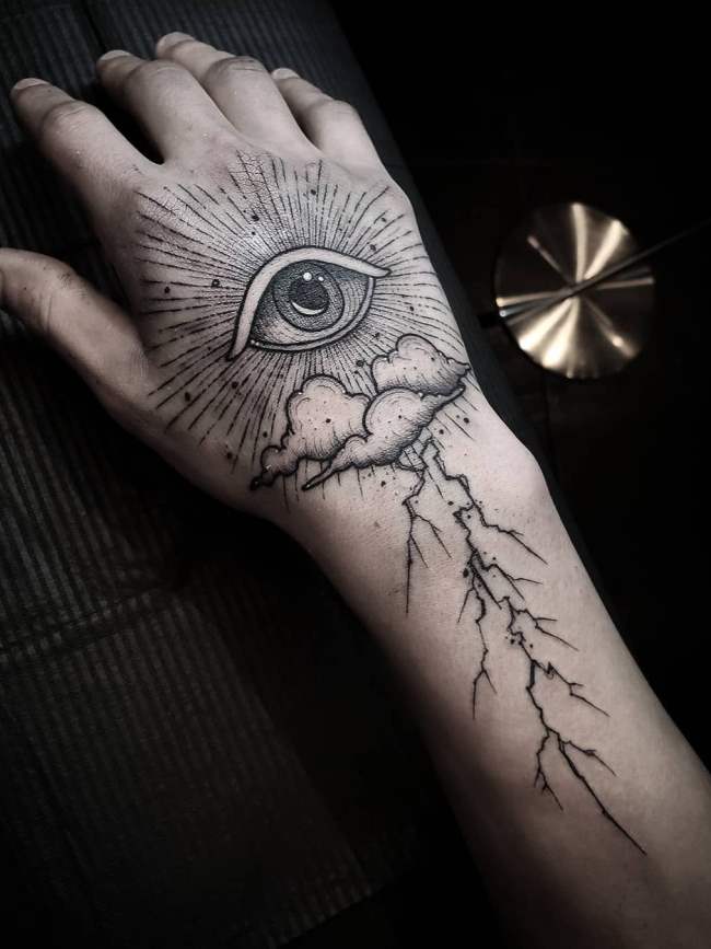 tattoo occhio illuminati 22