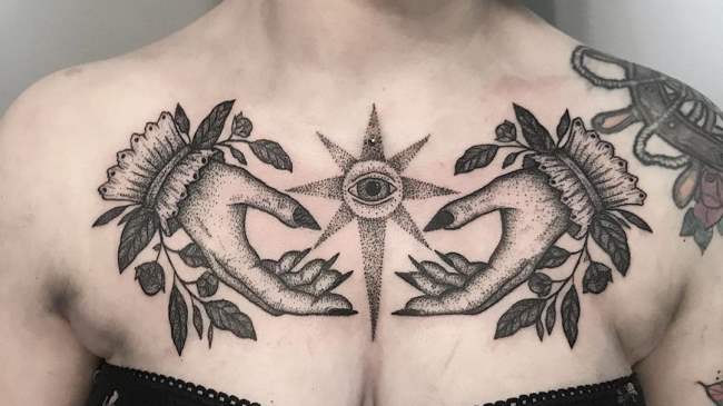 tattoo occhio illuminati 24