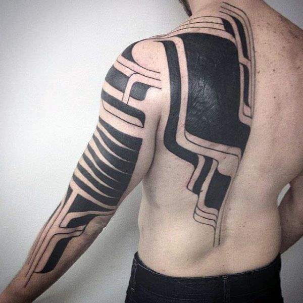 tattoo tribal braccio 114