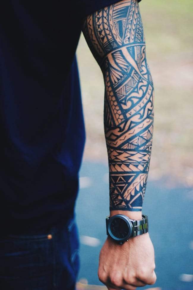 tattoo tribal braccio 30