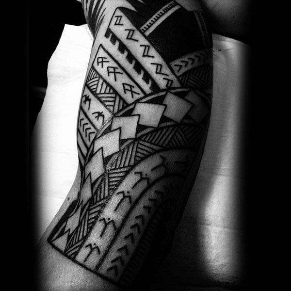 tattoo tribal braccio 98