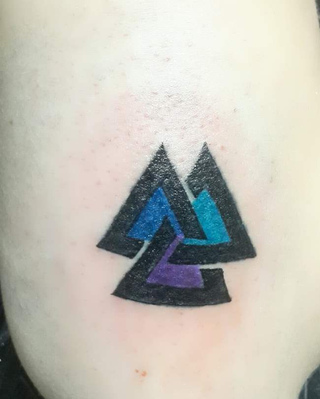 tattoo valknut 128