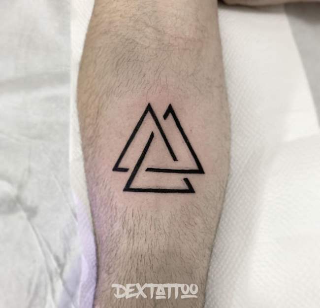 tattoo valknut 176