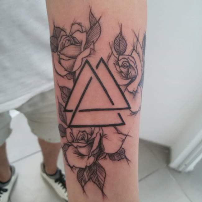 tattoo valknut 246