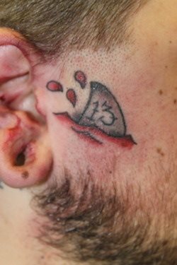 41 tatuaggio viso