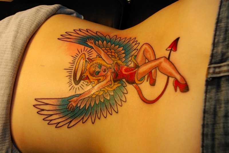anjos anjos tatuagens
