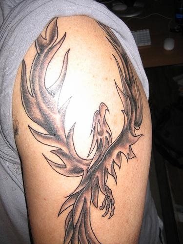 tatuagem fenix 1003