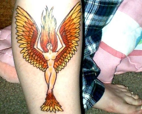 tatuagem fenix 1011