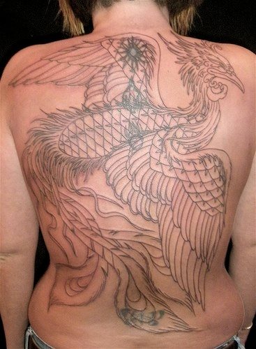 tatuagem fenix 1020