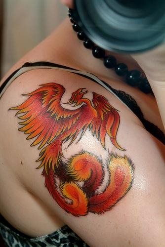 tatuagem fenix 1025