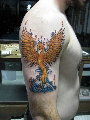 tatuagem fenix 1035