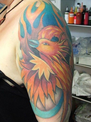 tatuagem fenix 1041