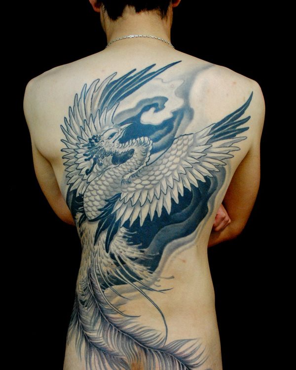 tatuagem ave fenix 10