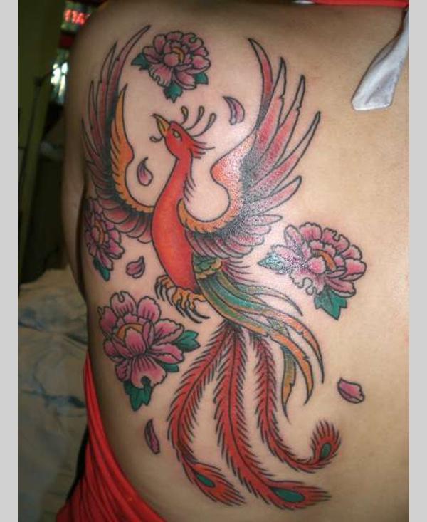 tatuagem ave fenix 40