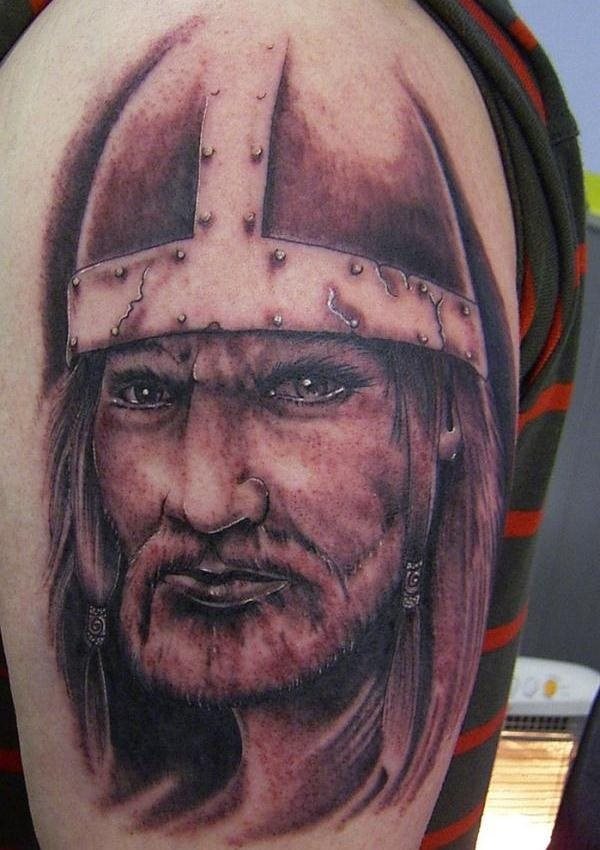 59 Tatuagens de guerreiros vikings: Galeria de imagens